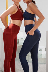 AirRise Perform Pocket Legging - Oxford Blue