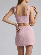 Ocean Bloom Co-Ord Skirt Pink