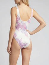 Blushed Koi White Base Swimsuit