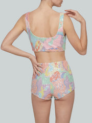 Boston Pastel Reef Crop Top