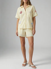 Oceanus X It's 9pm Matilda Yellow Embroidery Set