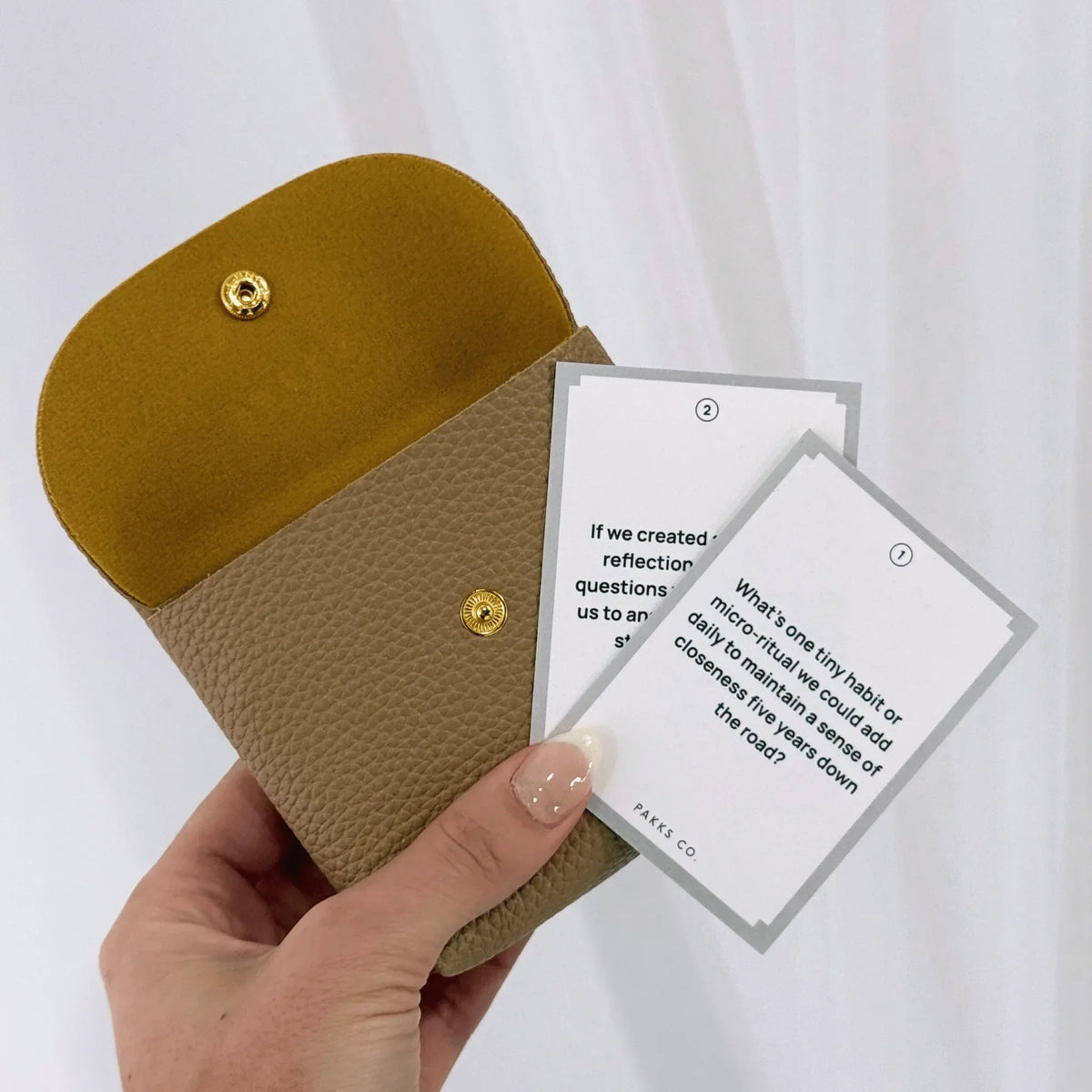Vegan Leather Travel Pakk