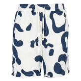 Dalmatian Printed Sorts-Blue and White