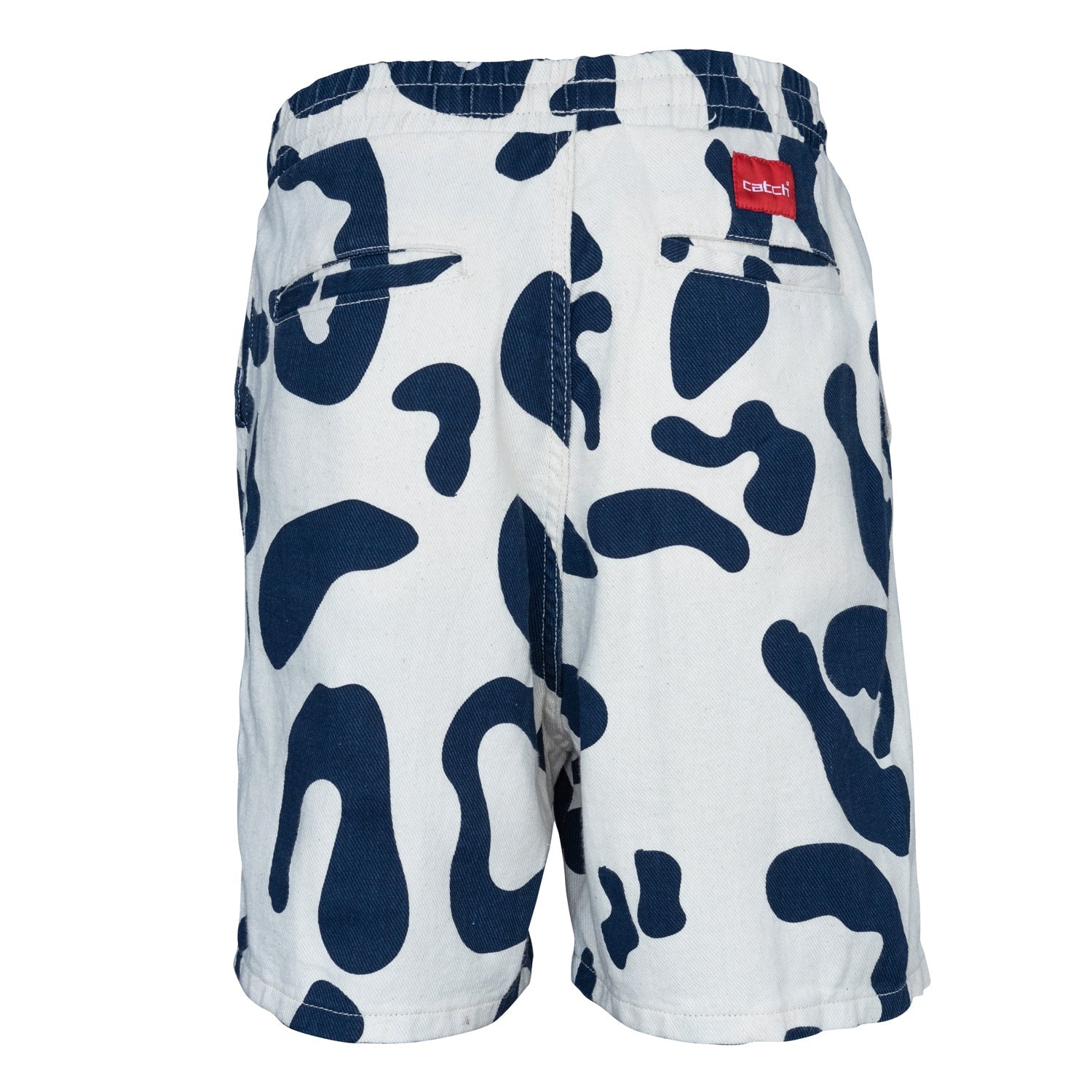 Dalmatian Printed Sorts-Blue and White