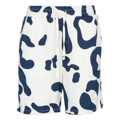 Dalmatian Printed Sorts-Blue and White