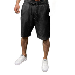 Tied Linen Shorts