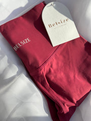 Airbrushed Burgundy Leggings