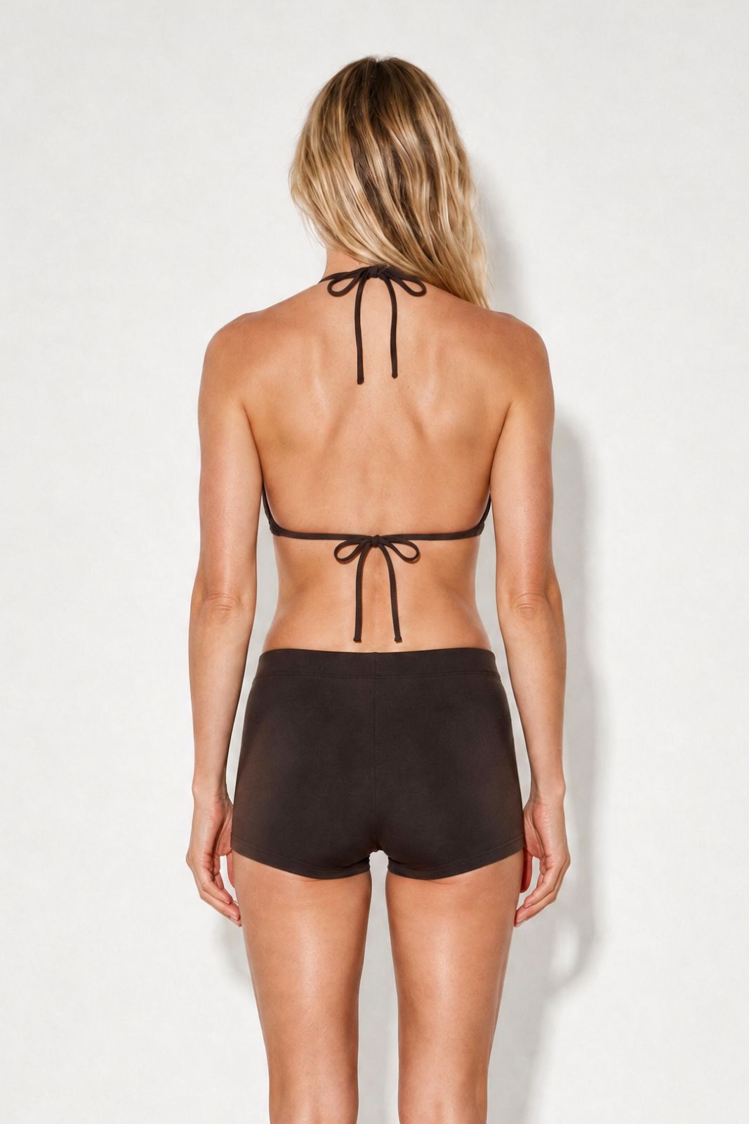 Bikini Top Triangle ― Coffee