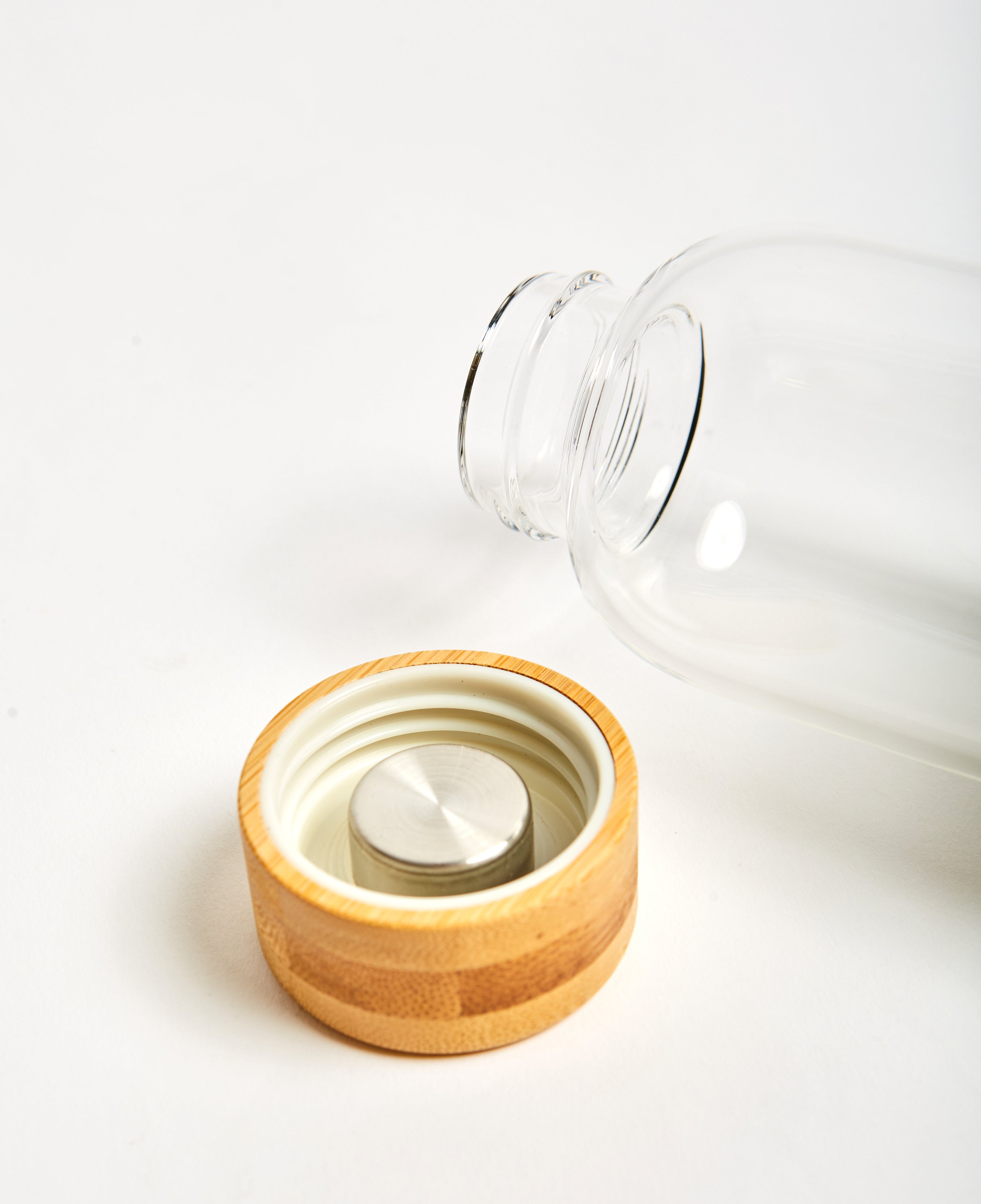 Glass Water Bottles 550ml