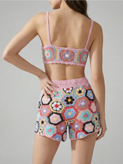 Hexa Bloom Crochet Top