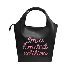 Bucket I'm a LTD Edition Black Bag