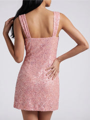 Sekushi Coral Dreamscape Dress
