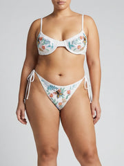 Los Angeles Hand-Embroidered Underwire Pink