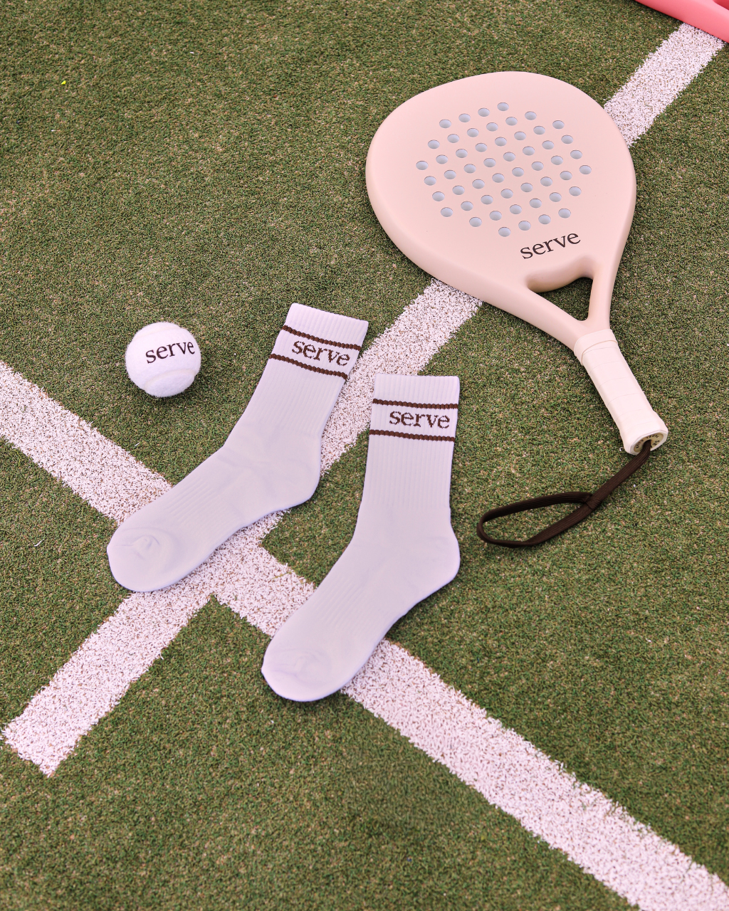 Beige Padel Racquet