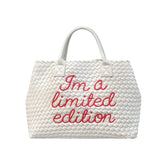 I'm a Limited Edition White Handbag