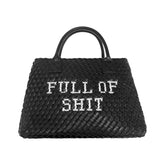 Back & White Vegan FULL of SHIT