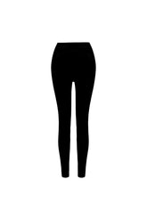 Legging With Stitch Detail - Black