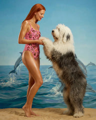 Disney | Oceanus Shell Swimsuit Pink in Stock