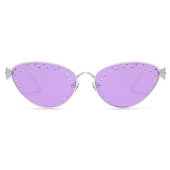 Oceanus X SOJOS Darling Sunglasses Purple