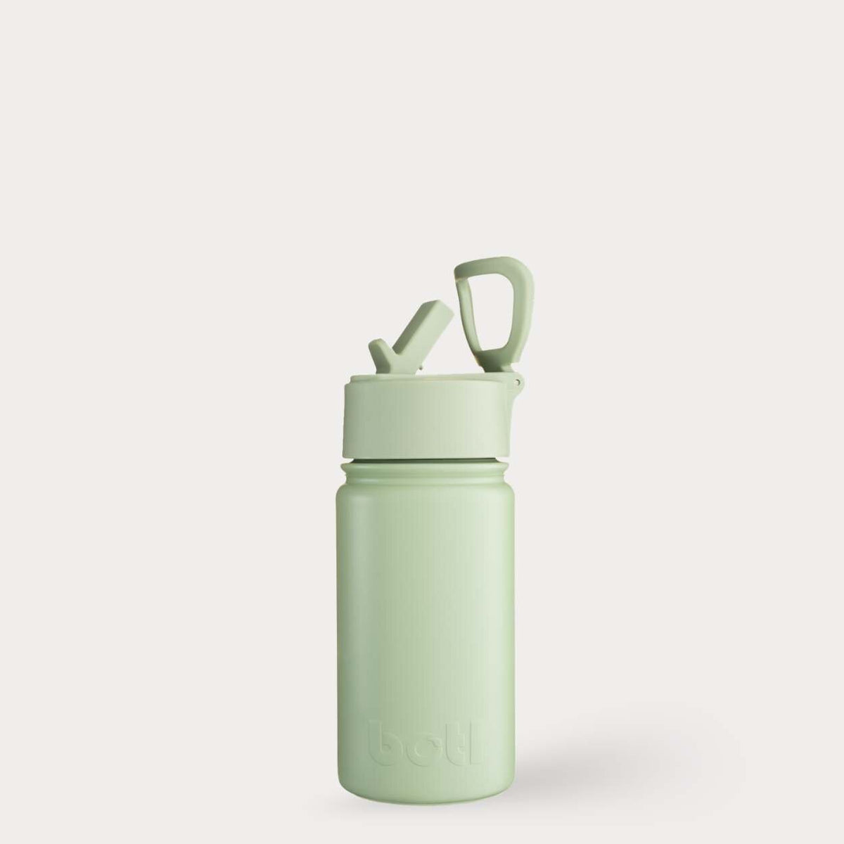 400ml Stainless Steel Insulated Bottle Leakproof Cap | Green Flag | BOTL