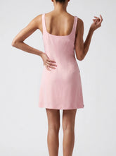 Delilah Hand Beaded Mini Dress Pink X by Poppy