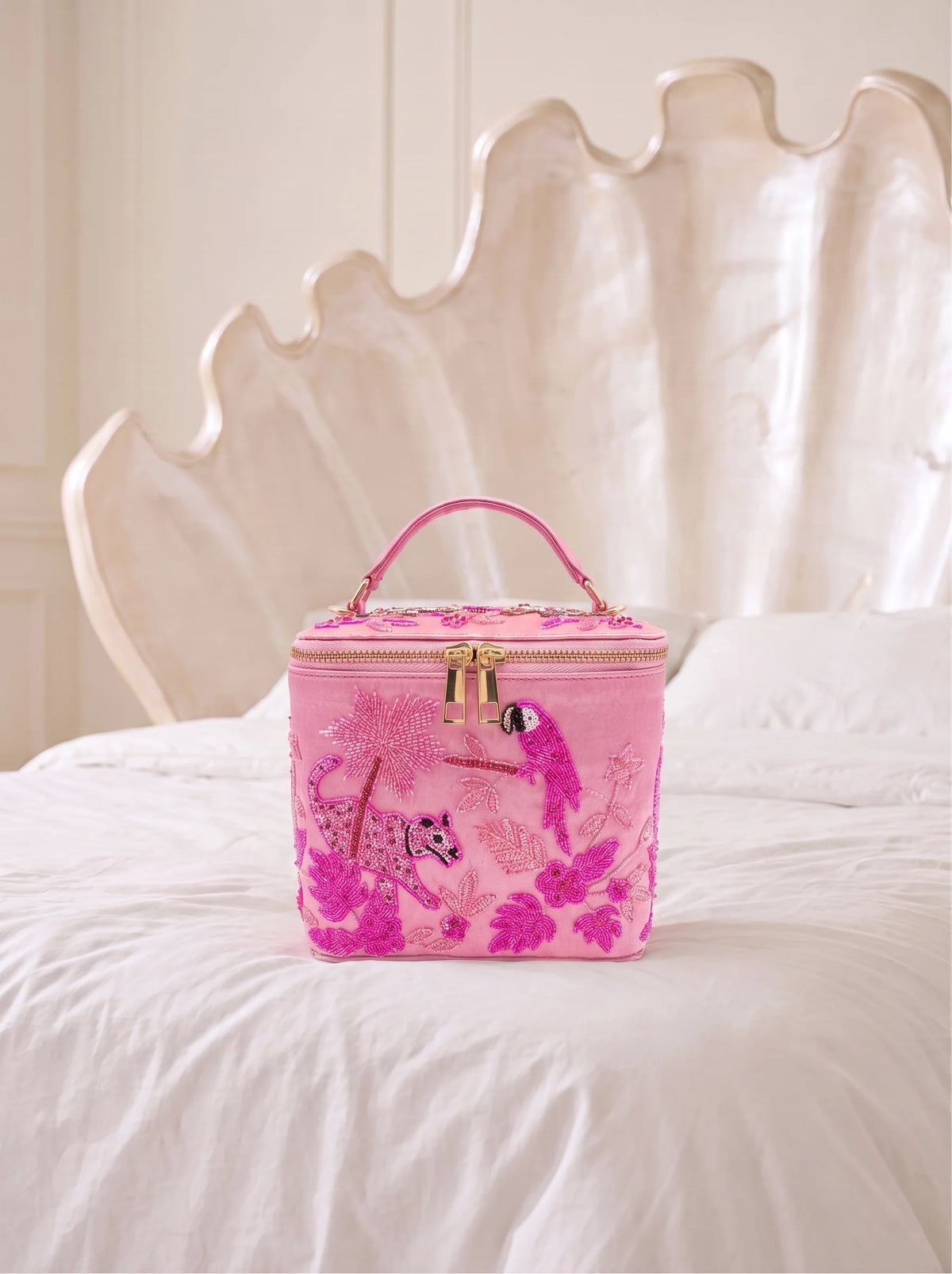 Tropical Pink Vanity Bag