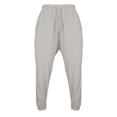 Tied Linen Beige Pants