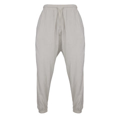Tied Linen Beige Pants