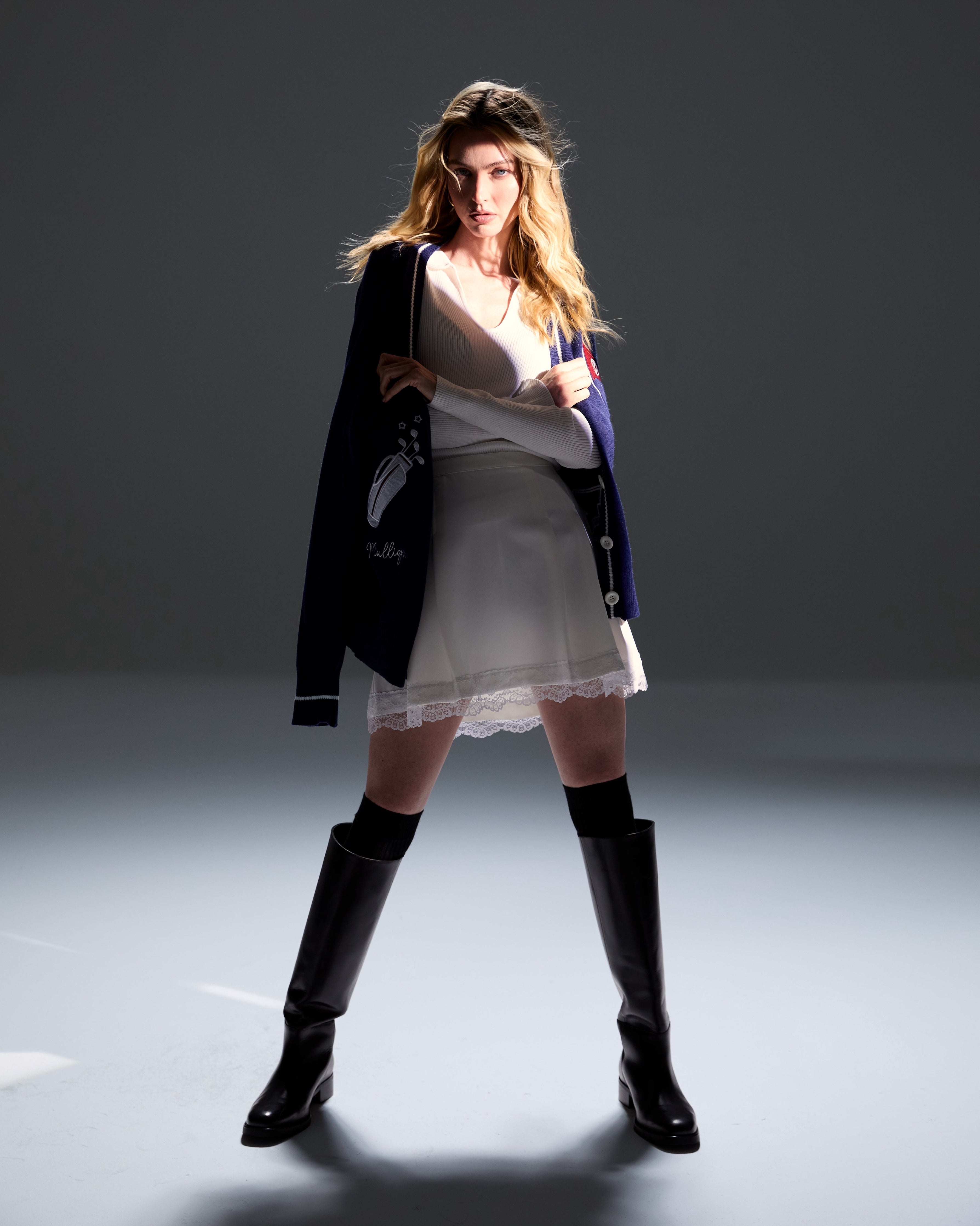 Sophie Cardigan- Midnight Blue
