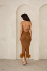 Camilla Crochet Halter Dress