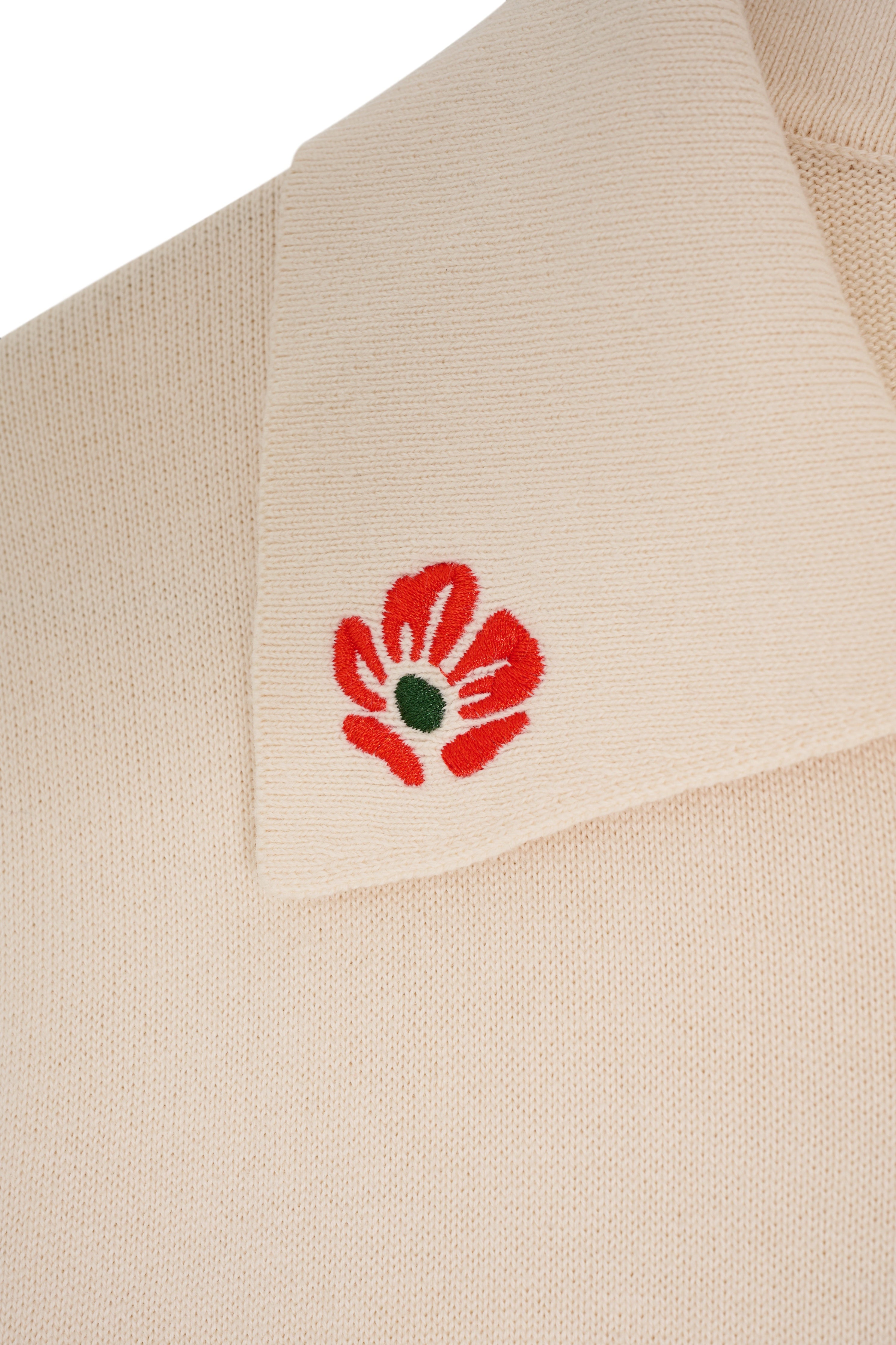 Penny Polo in Sand Trap White