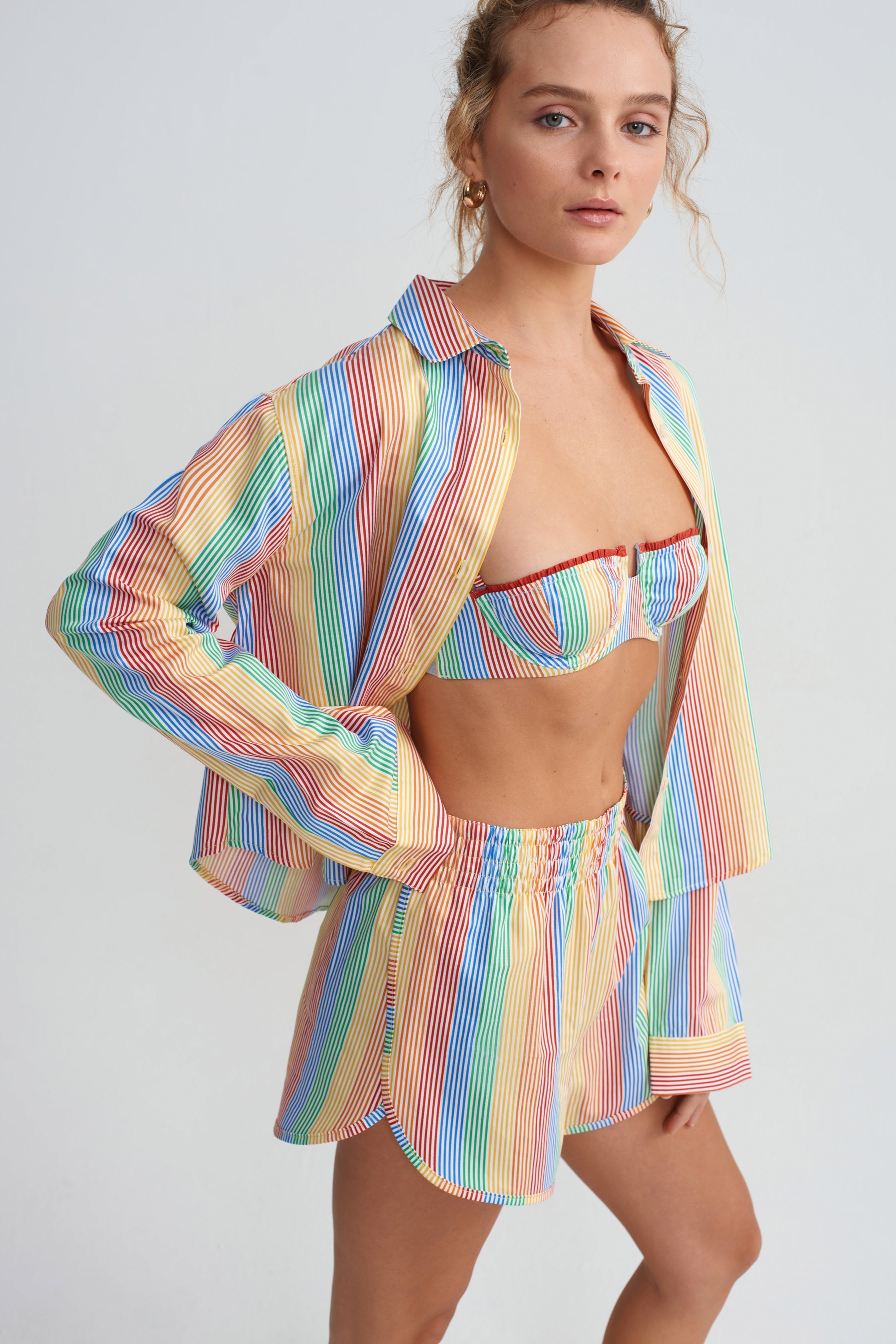 HOLIDAY BALKONET BRALETTE - RAINBOW