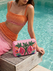 Mulata Makeup Bag Pink Christina Milian