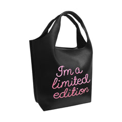 Bucket I'm a LTD Edition Black Bag