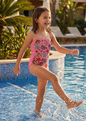 Oceanus | Disney Kids Under the Sea Fuschia Swimsuit