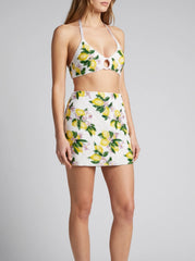 Lemon Blossom Bikini Co-Ord Skirt
