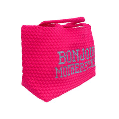 Bonjour Motherfuckers Neon Pink Bag