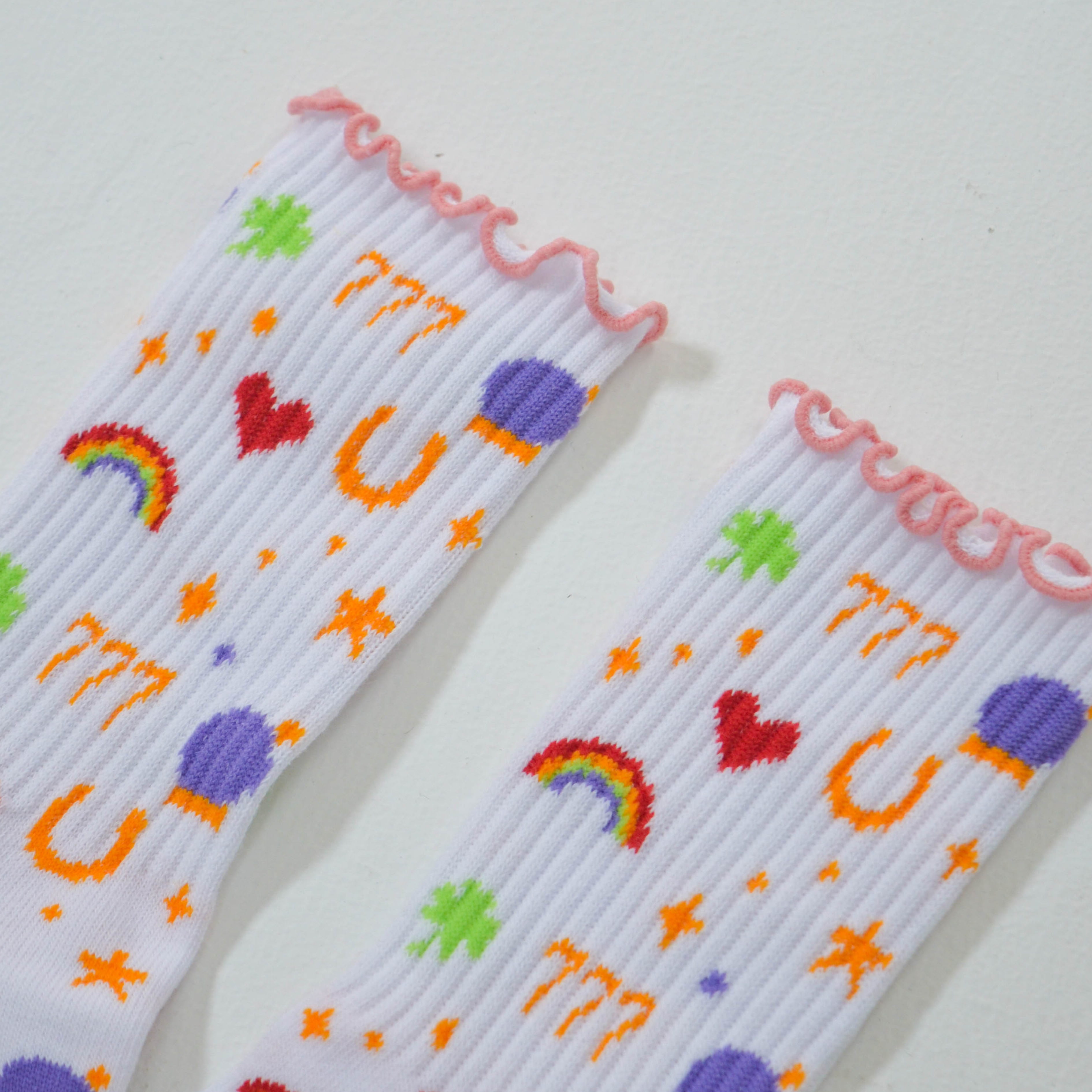 LIGN Lucky Charm Tube Grip Socks