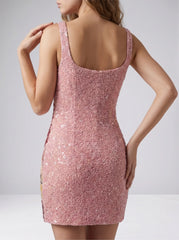 Oceanic Bloom Mini Dress