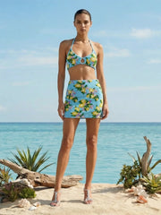 Lemon Blossom Bikini Co-Ord Skirt