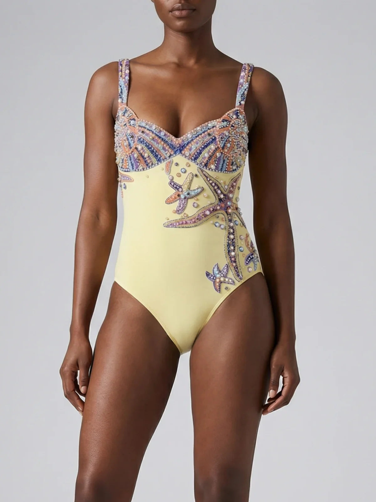 Selene Sea Shell Swimsuit Multi Color