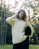 Pintinė: Black Crochet Bag