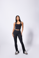 TWIST PANTS - CHARCOAL