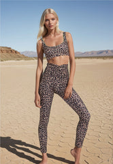 High-Waist Sculpt Leggins Animalier
