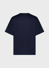 Short Sleeve T-Shirt - Navy Blue/Ivory