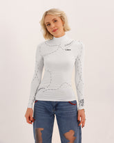 Soulstitch High Neck in White