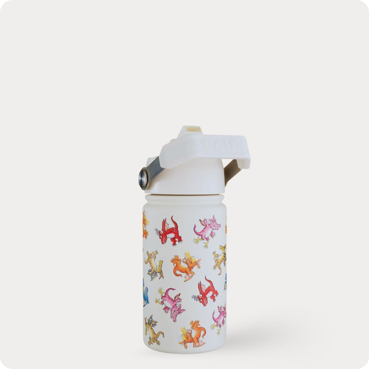 400ml Zog Stainless Steel Water Bottle Reusable & Leakproof | Cream | BOTL