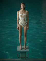 Ocean Treasure White Gold Swimsuit