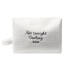 Not Tonight Darling Waffle Bag