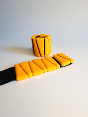 Amp Tone Up Wrist Ankle Weights 2lb Neon Orange